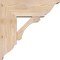Ekena Millwork Legacy Traditional Smooth Bracket w/ Offset Brace, Douglas Fir, 7 1/2"W x 20"D x 20"H BKT0806X20X20LEC01SDF - alternate 2